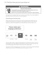 Preview for 34 page of Fisher & Paykel AeroSmart clothes dryer Installation Instructions & User Manual