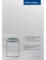 Preview for 1 page of Fisher & Paykel AeroSmart DE27C Installation Instructions And User Manual