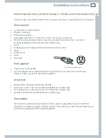 Preview for 9 page of Fisher & Paykel AeroSmart DE27C Installation Instructions And User Manual