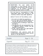 Preview for 2 page of Fisher & Paykel AeroSmart DE27CW1 Installation Instructions And User Manual