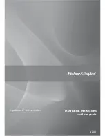 Fisher & Paykel AquaSmart 2 Installation Instructions And User Manual preview