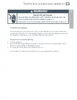 Preview for 15 page of Fisher & Paykel AquaSmart WL37T26DW2 Installation Instructions And User Manual