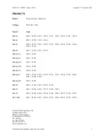 Preview for 3 page of Fisher & Paykel BI600A Parts Manual