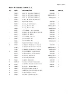 Preview for 9 page of Fisher & Paykel BI601 Series Parts Manual