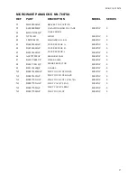 Preview for 29 page of Fisher & Paykel BI601 Series Parts Manual