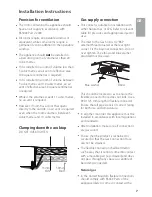 Preview for 7 page of Fisher & Paykel CG603 SERIES Installation Instructions Manual