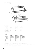 Preview for 84 page of Fisher & Paykel CG603 SERIES Installation Instructions Manual