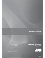 Fisher & Paykel CG604DW Installation Instructions And User Manual preview