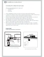 Preview for 16 page of Fisher & Paykel CG705 Series Installation Instructions And User Manual