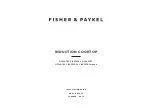 Fisher & Paykel CI302DTB3 Installation Manual preview