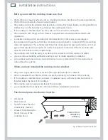 Preview for 10 page of Fisher & Paykel CI604DT Installation Instructions And User Manual