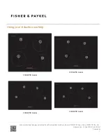 Preview for 1 page of Fisher & Paykel CI804CTB Manual