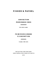 Preview for 1 page of Fisher & Paykel CMO-24SS Installation Manual