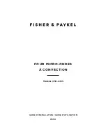 Preview for 55 page of Fisher & Paykel CMO-24SS Installation Manual