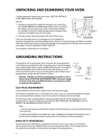 Предварительный просмотр 6 страницы Fisher & Paykel CMOH30SS User Manual