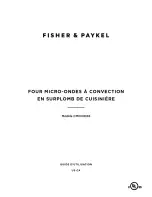 Preview for 39 page of Fisher & Paykel CMOH30SS User Manual