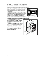 Preview for 6 page of Fisher & Paykel CMOS-24SS Installation Instructions And User Manual