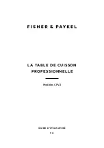 Preview for 27 page of Fisher & Paykel CPV2 Series User Manual