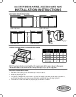 Предварительный просмотр 1 страницы Fisher & Paykel DCS ADN1-20x30 Installation Instructions