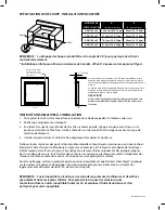 Предварительный просмотр 4 страницы Fisher & Paykel DCS ADN1-20x30 Installation Instructions