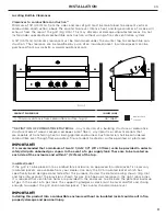 Preview for 13 page of Fisher & Paykel DCS BE Installation Manual/User Manual