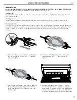 Preview for 37 page of Fisher & Paykel DCS BE Installation Manual/User Manual