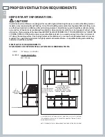 Preview for 8 page of Fisher & Paykel DCS CDU Installation Instructions And User Manual