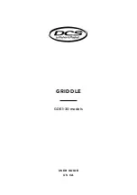 Fisher & Paykel DCS GDE1-30 User Manual preview
