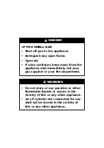 Preview for 2 page of Fisher & Paykel DCS GDE1-30 User Manual