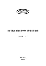 Fisher & Paykel DCS GDSBE1 User Manual preview