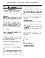 Preview for 13 page of Fisher & Paykel DCS RF24DE Installation, Operation And Maintenance Instructions