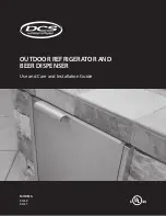 Fisher & Paykel DCS RF24R Use And Care And Installation Manual preview