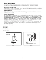 Preview for 7 page of Fisher & Paykel DCS RF24R Use And Care And Installation Manual