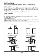 Preview for 8 page of Fisher & Paykel DCS RF24R Use And Care And Installation Manual