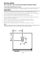 Preview for 9 page of Fisher & Paykel DCS RF24R Use And Care And Installation Manual