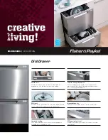 Предварительный просмотр 1 страницы Fisher & Paykel DD24DCB6V2 Features