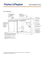 Preview for 4 page of Fisher & Paykel DD24DCTX7 Installation Instructions