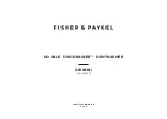 Fisher & Paykel DD24DTX6PX1 Installation Manual предпросмотр