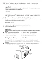 Preview for 28 page of Fisher & Paykel DD36 models User Manual