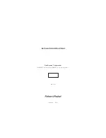 Preview for 1 page of Fisher & Paykel DD36SDFTX2 Installation Instructions Manual