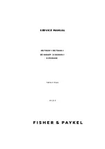Fisher & Paykel DE5060G1 Service Manual preview