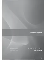 Fisher & Paykel DE60F60NW1 Installation Instructions And User Manual preview