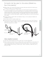 Preview for 75 page of Fisher & Paykel DE60FA2 Installation Instructions And User Manual