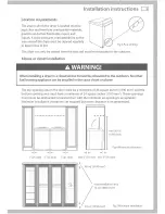 Preview for 11 page of Fisher & Paykel DE62T27DW2 Installation Instructions And User Manual