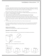 Preview for 15 page of Fisher & Paykel DE62T27DW2 Installation Instructions And User Manual