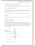 Preview for 31 page of Fisher & Paykel DE62T27DW2 Installation Instructions And User Manual