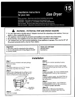 Preview for 1 page of Fisher & Paykel DG09 Install Manual