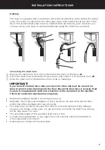 Preview for 11 page of Fisher & Paykel DH8060C Installation Manual/User Manual