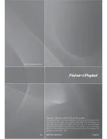 Preview for 56 page of Fisher & Paykel DISHDRAWER DD24 (French) Manuel