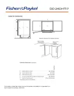 Preview for 2 page of Fisher & Paykel DishDrawer DD24DHTI7 Quick Installaion Manual